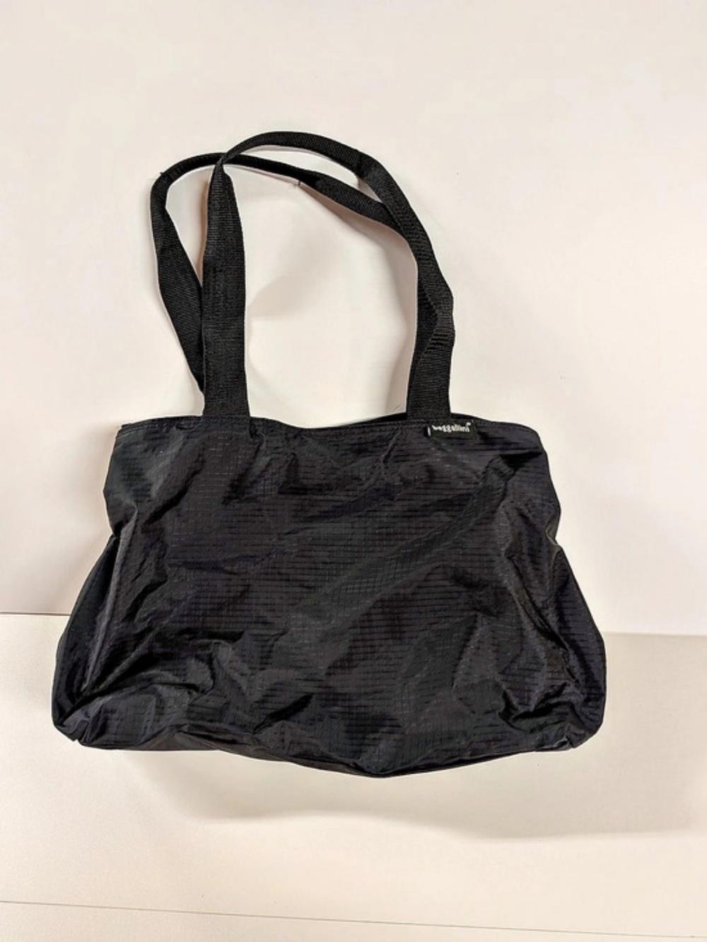 baggallini Black Nylon Tote Bag
